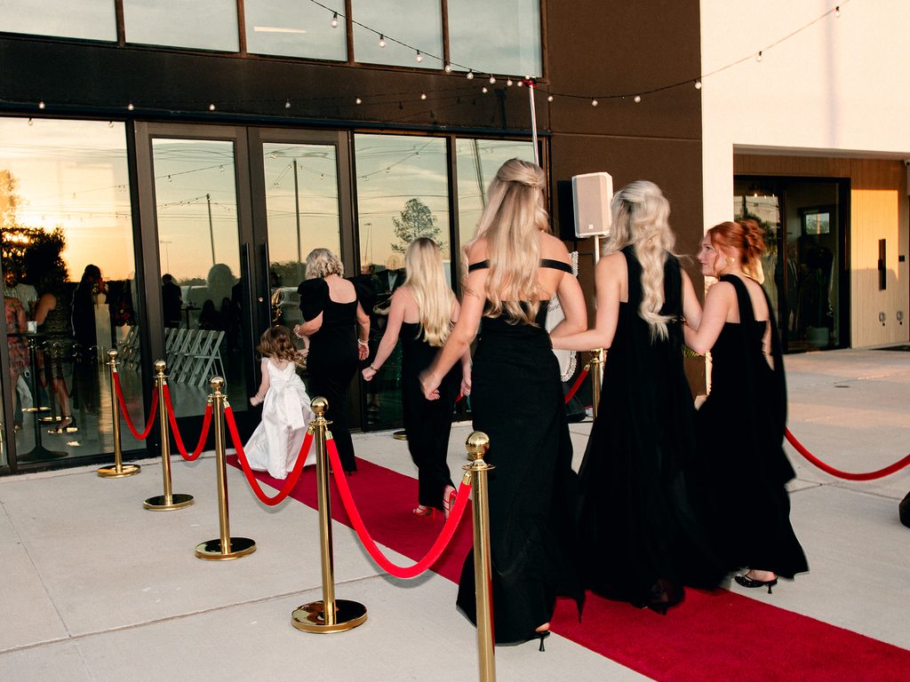 Fashion Night For a Cause event to raise money for local fannin county crisis center. Wedding vendors, runway show and we rolled out the red carpet!